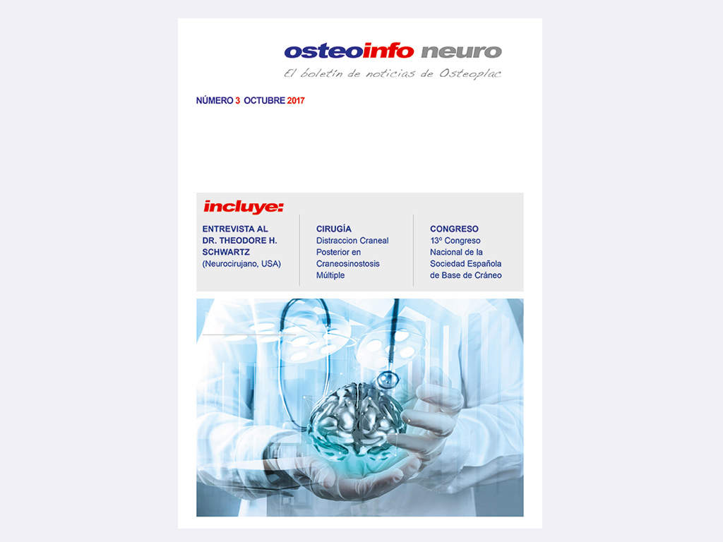 Ya está disponible el nuevo número de nuestra revista “Osteoinfo” N.º 3 de Neurocirugía