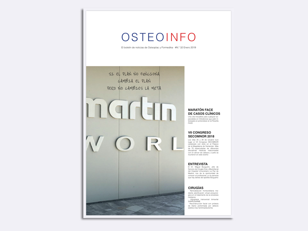 nuevo número de la Revista Osteoinfo de Cirugía Oral y Maxilofacial