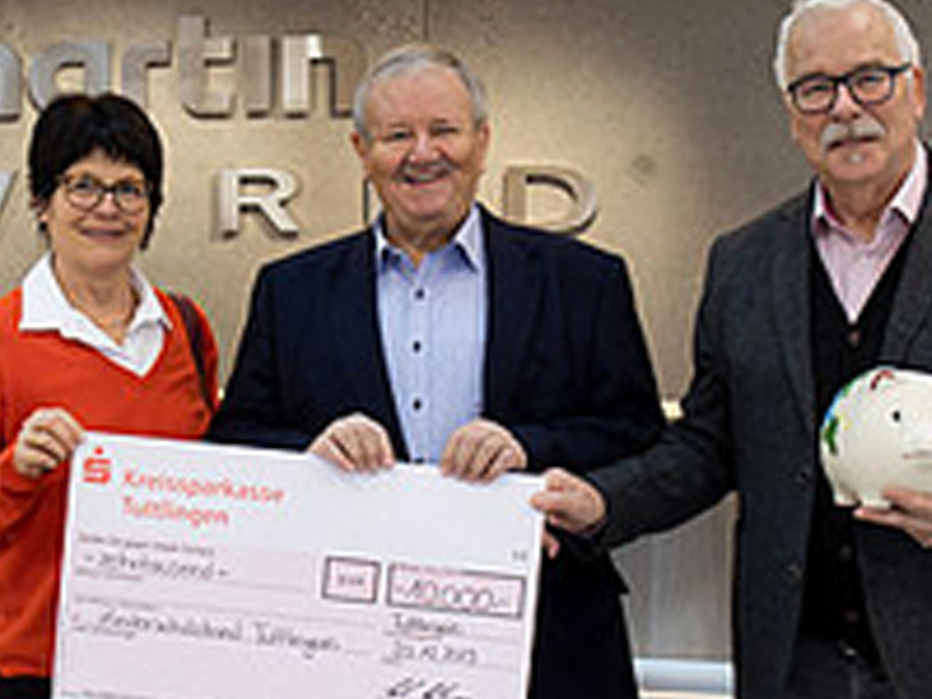 KLS Martin Group dona 10.000€ a la Asociación Alemana de Protección Infantil de Tuttlingen