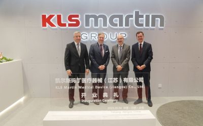 KLS Martin abre nueva planta de producción en Taicang para el mercado Chino