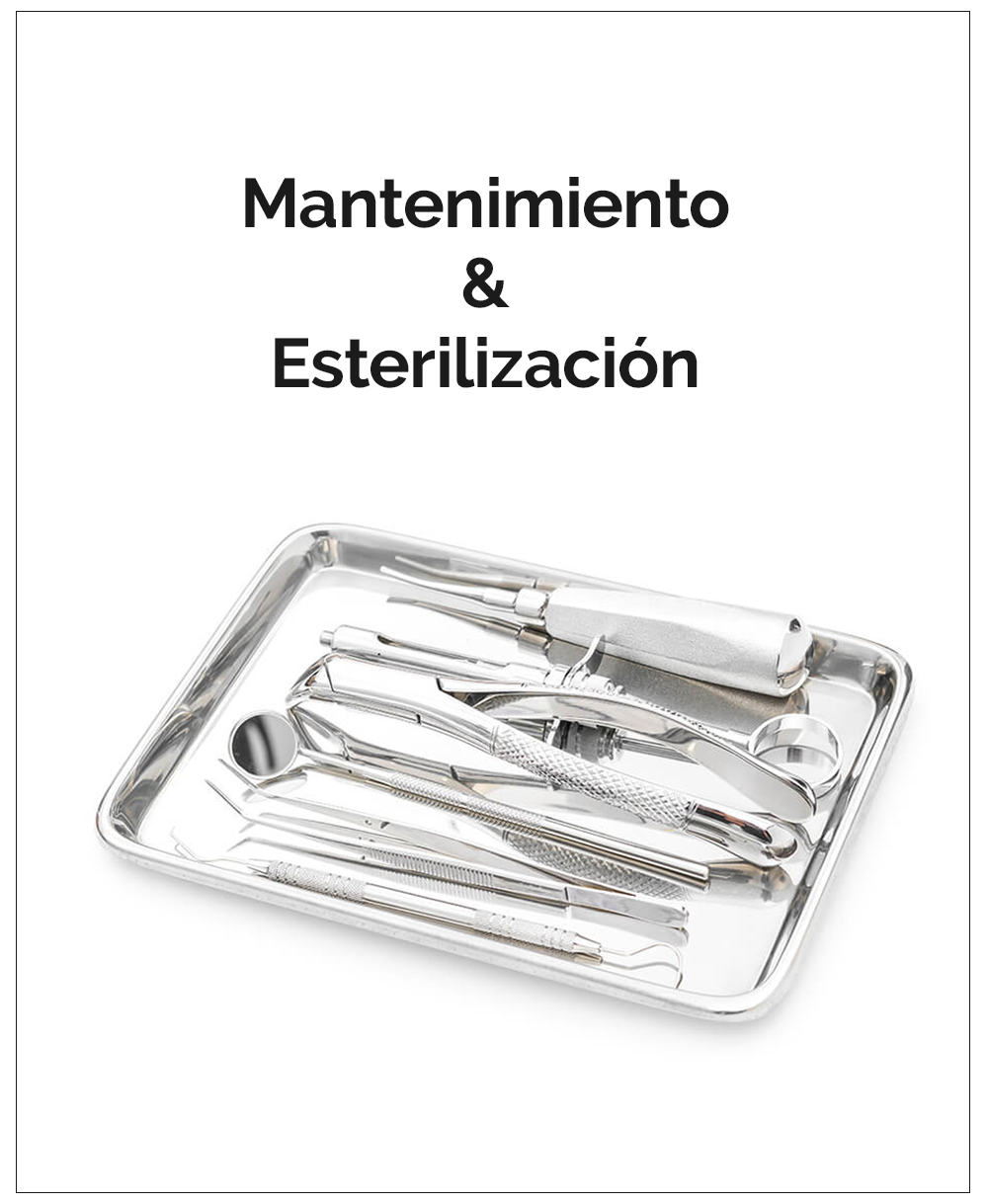 Mantenimiento y esterilización